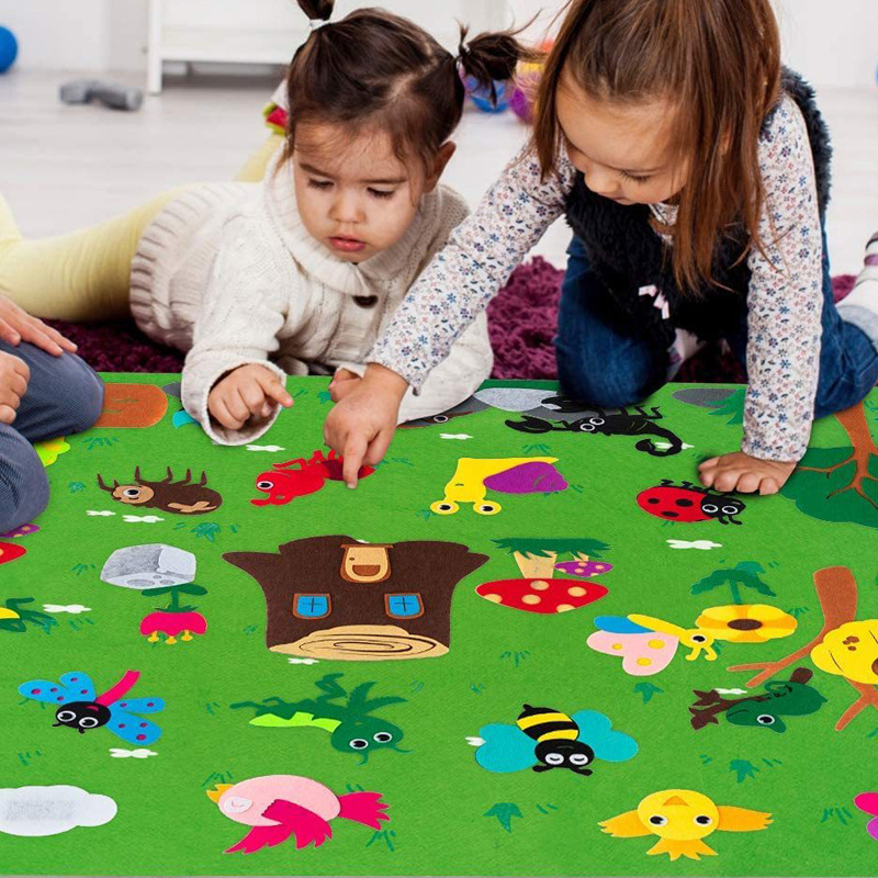 Felt Early Education Baby Educational Toys - Image 9