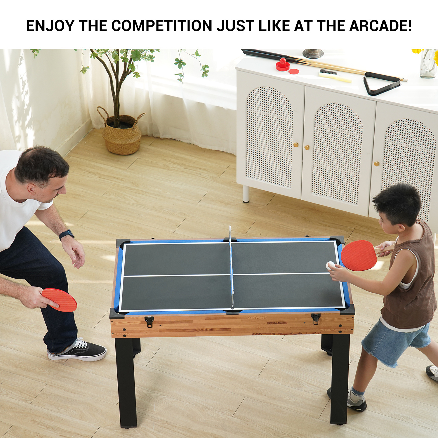 Game Table Set With Ping Pong - Image 4