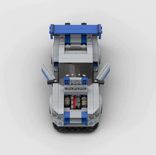 Creative MOC Technology Vehicles Tesla Toy Cars - Image 4