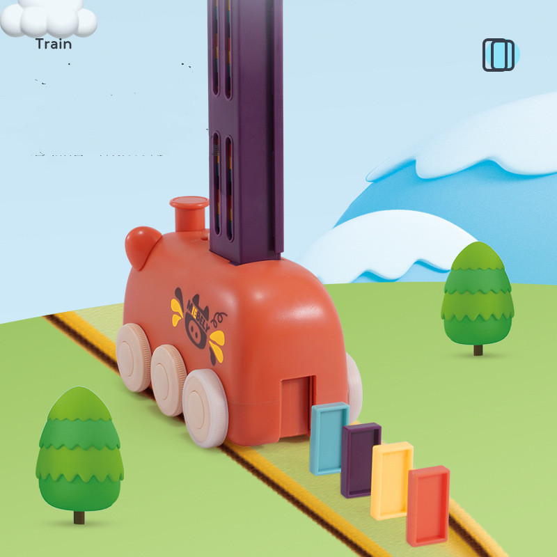 Domino Train Toy Set - Image 2