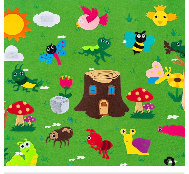 Felt Early Education Baby Educational Toys - Image 10