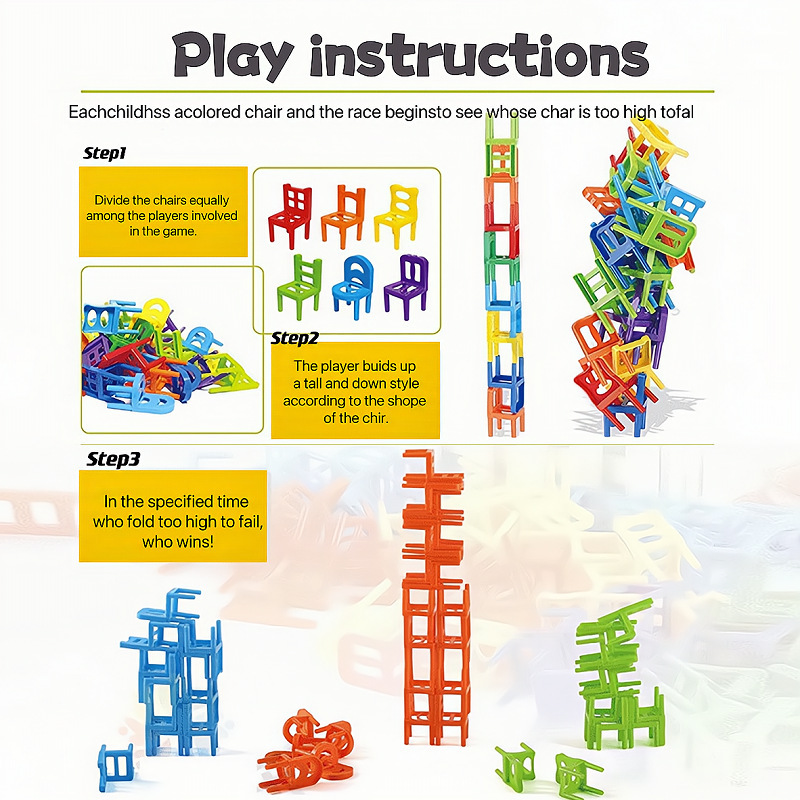 Children's Educational Folding Chair - Image 8