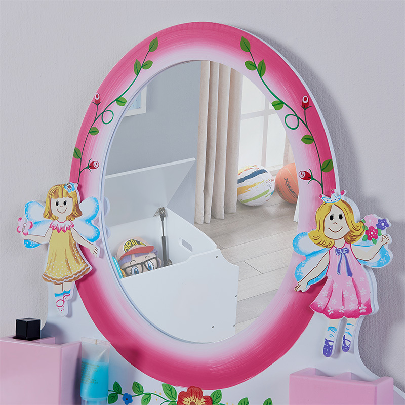 Wooden Makeup Dresser Furniture for Girls - Image 6