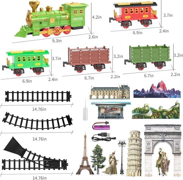 Classical Train Track Electric Lamplight Music Track - Image 3