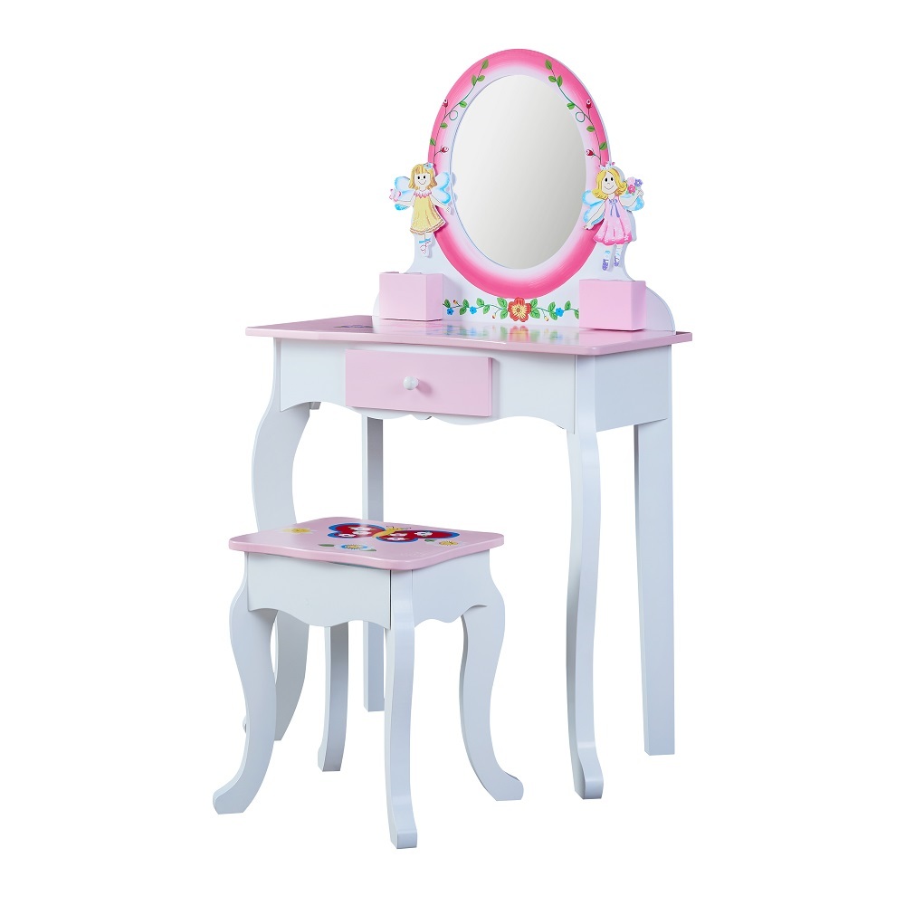 Wooden Makeup Dresser Furniture for Girls - Image 2