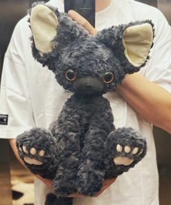 Curly Cat Doll Plush Toys