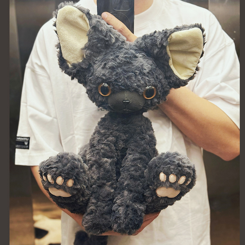 Curly Cat Doll Plush Toys