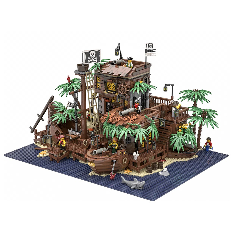 Large Captain Action Shipwreck Caribbean Series Assembled Toys - Image 4