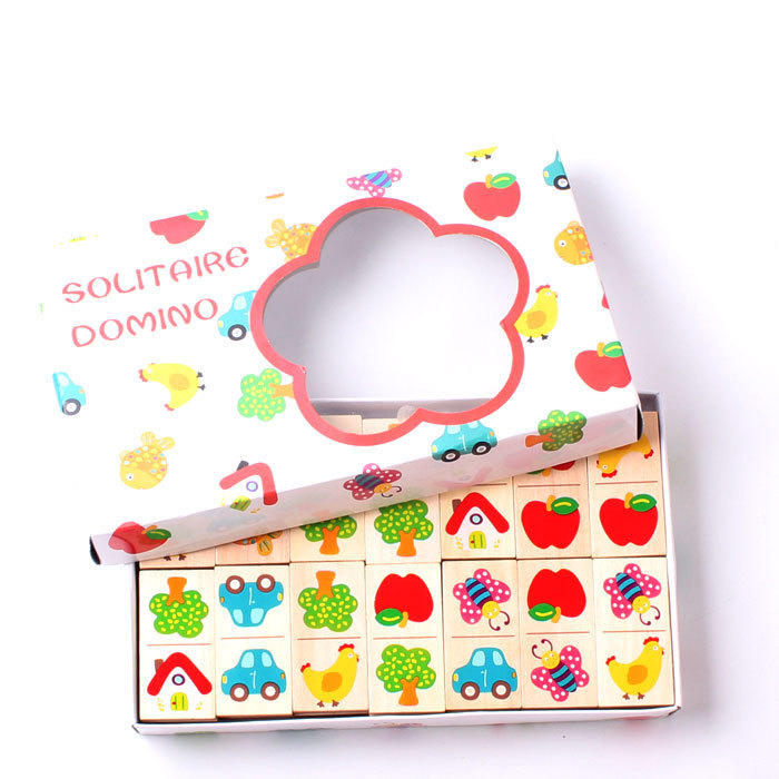 Educational 28-piece Puzzle Solitaire Toy