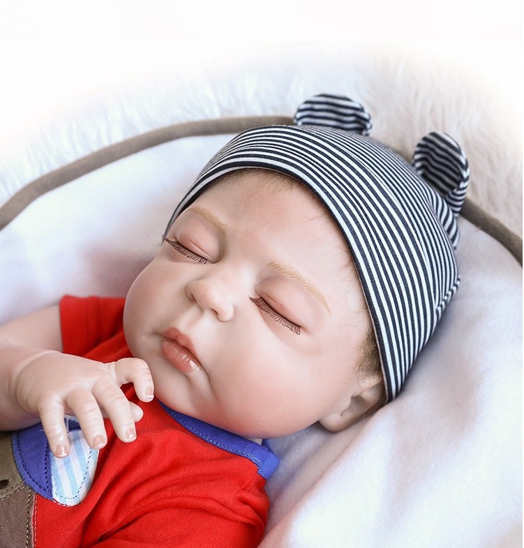 49CM Full Body Silicone Reborn Doll - Image 2