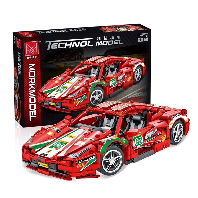 Sports Car Racing Building Blocks Set - Image 8