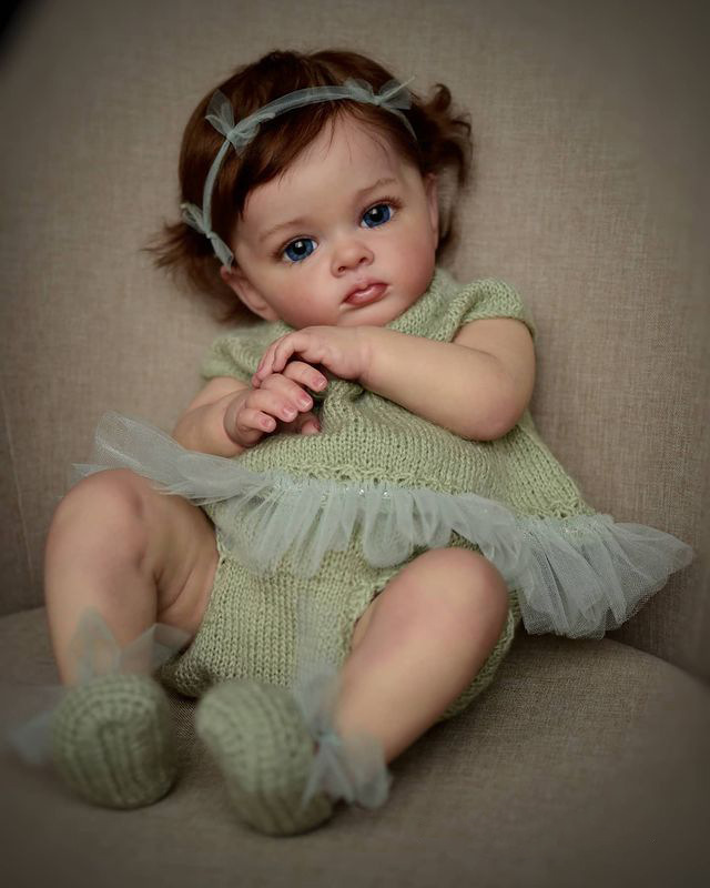 Realistic Hair Reborn Baby Doll - Image 4