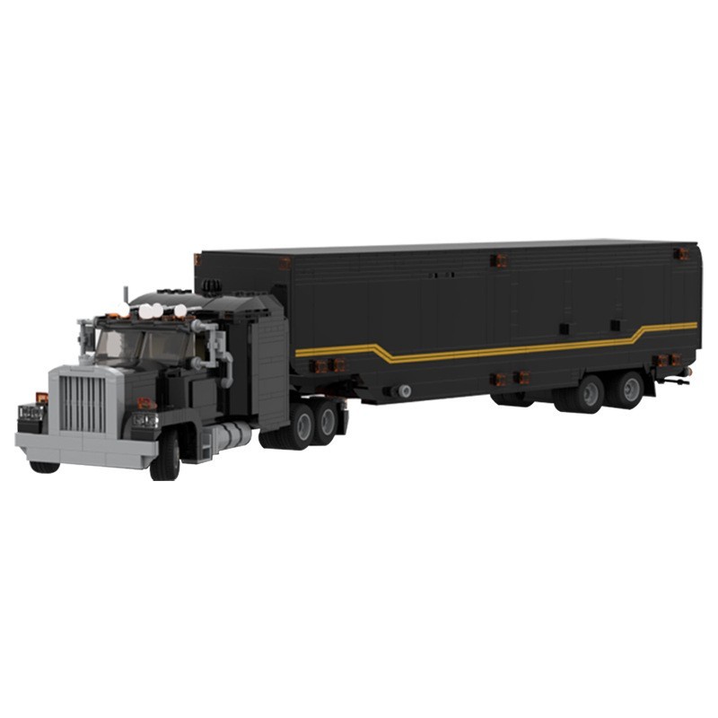 Truck Trailer Building Block Model Toy Set - Image 4