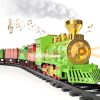 Classical Train Track Electric Lamplight Music Track