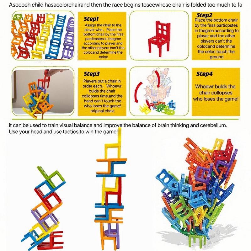 Children's Educational Folding Chair - Image 7