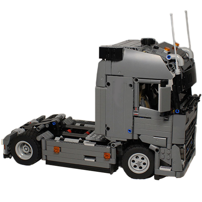 Truck Trailer Building Block Model Toy Set - Image 3