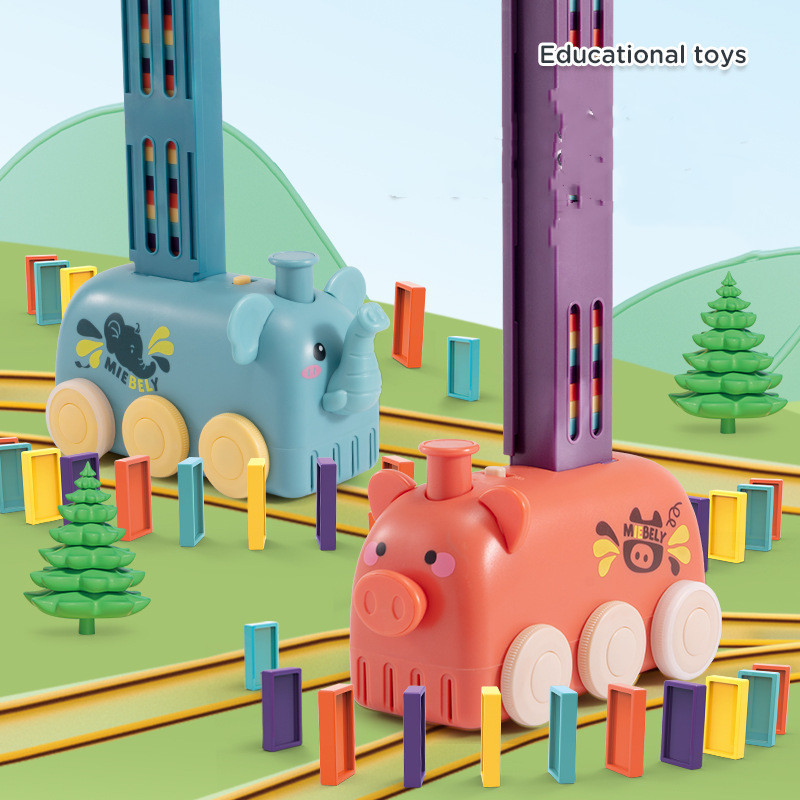 Domino Train Toy Set