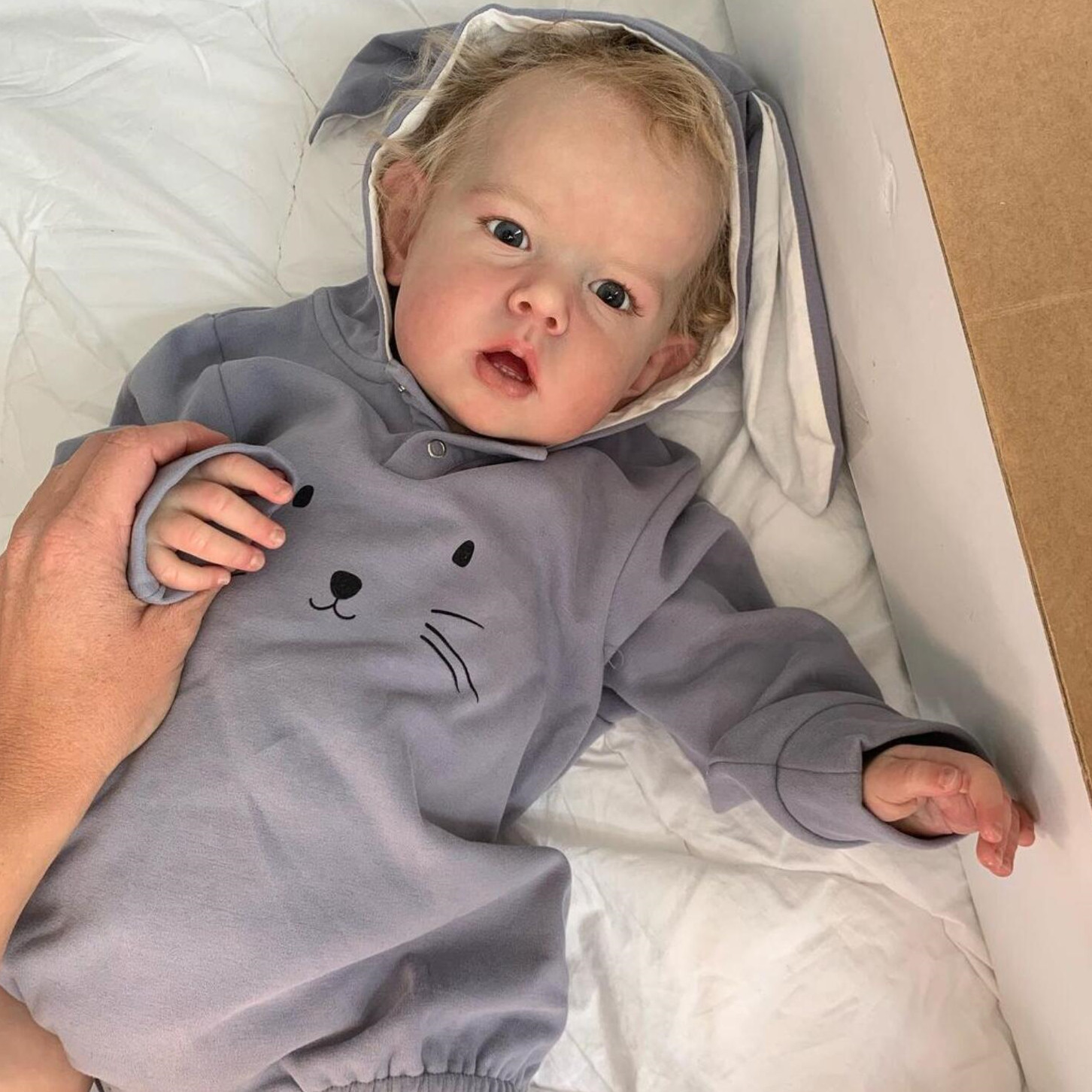 Liam Reborn Baby Boy Doll - Image 3
