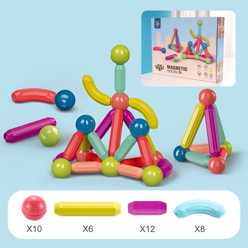 Big Size DIY Magnetic Construction Set - Image 3