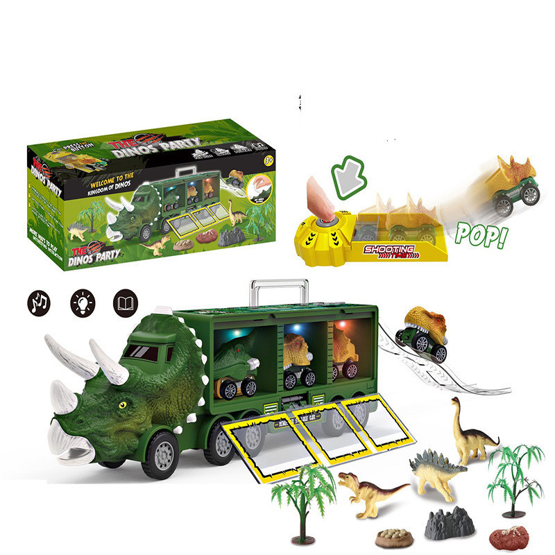 Dinosaur Car Model Toy - Image 3