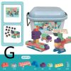 Large-particle Educational Baby Toy Soft Rubber Building Blocks