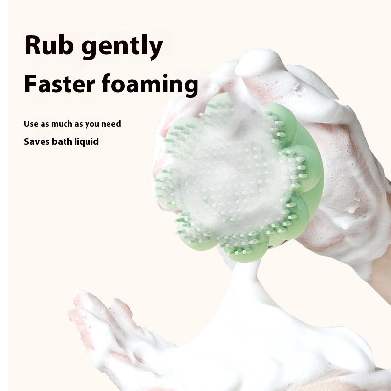 Pets Shower Brush Silicone Bath Massage Comb - Image 2