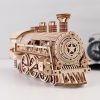 DIY Wooden Steam Train 3D Puzzle Kit