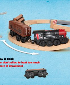Eight-wheel Train Track Electric Small Train Toy