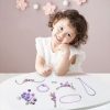 Children's Creative Hundred Match Crystal Buckle Educational Toy Set