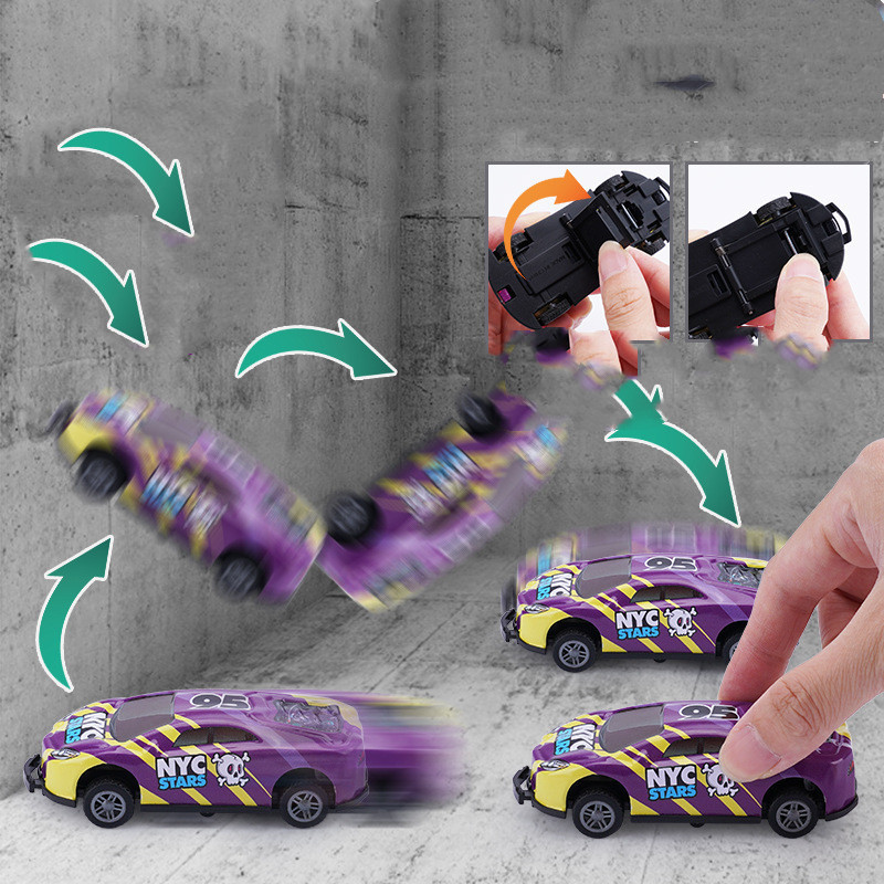 Bounce Back Catapult Cars Children's Toys - Image 2
