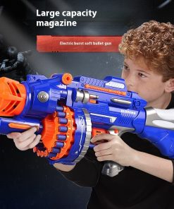 Electric Continuous Hair Space Soft Bullet Gun Toy