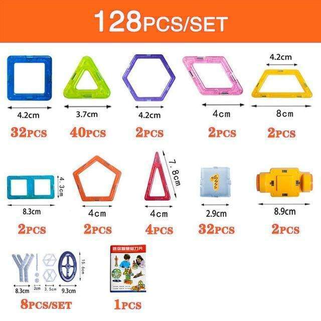Magnetic Building Blocks DIY Magnets Toys - Image 8