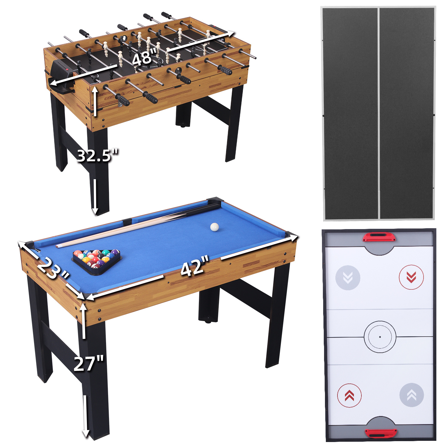 Game Table Set With Ping Pong - Image 10