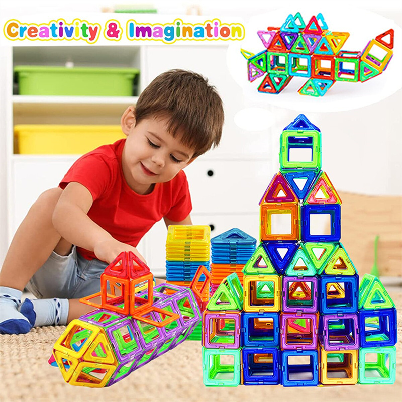 Magnetic Building Blocks DIY Magnets Toys - Image 5