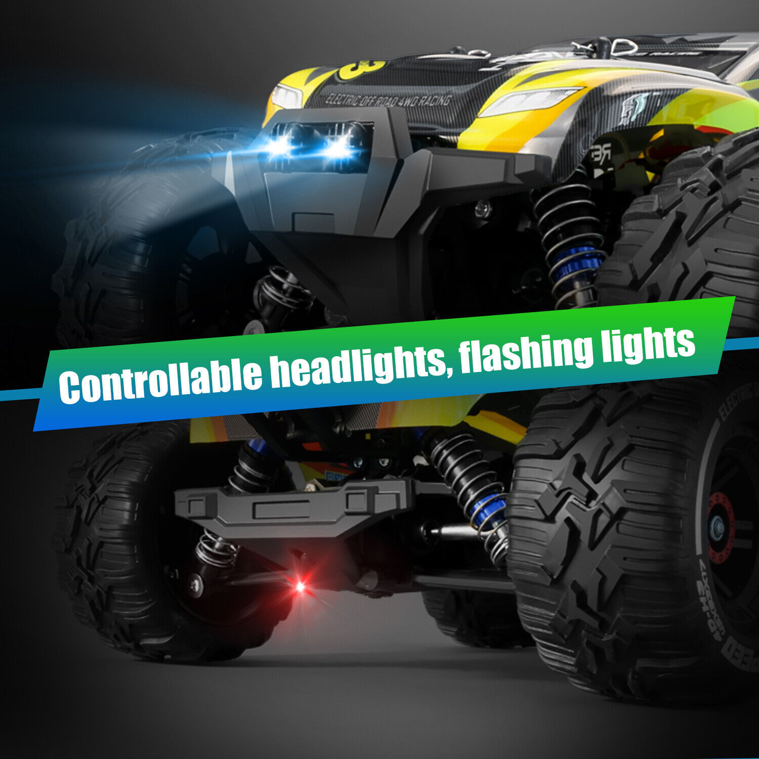 RC Car RC Auto Brushed Monster Truck Remote Control - Image 8