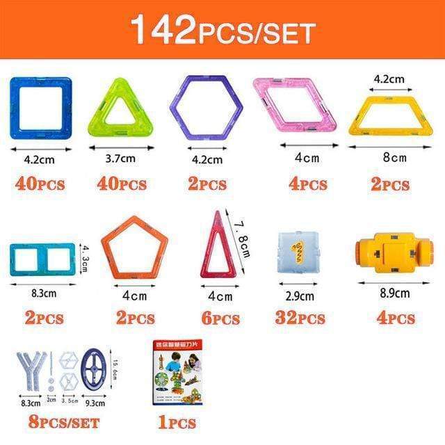 Magnetic Building Blocks DIY Magnets Toys - Image 10