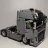 Truck Trailer Building Block Model Toy Set