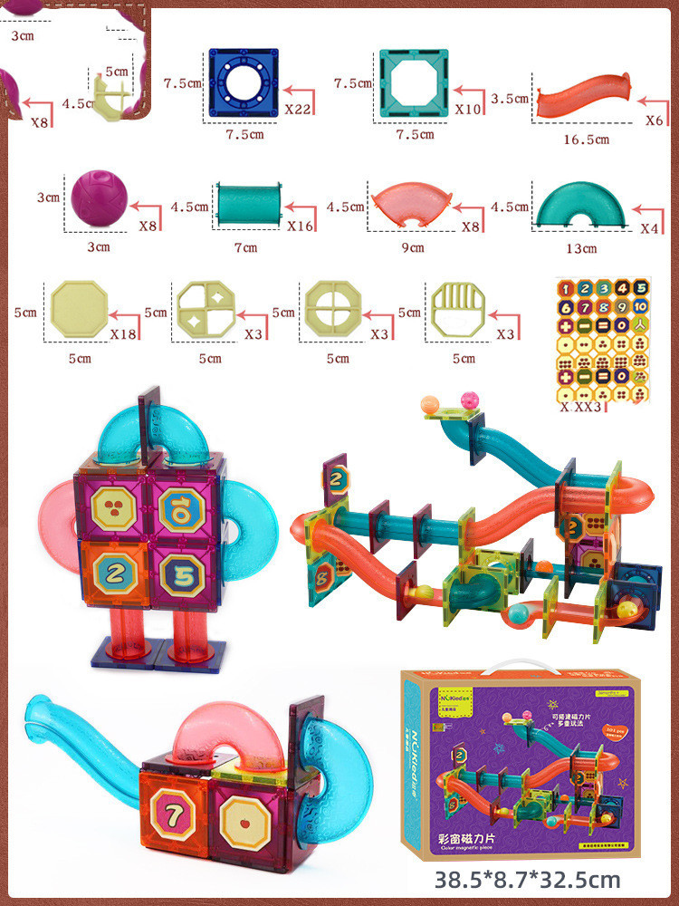 Newkey Assembled Building Blocks Baby Educational Toys - Image 5