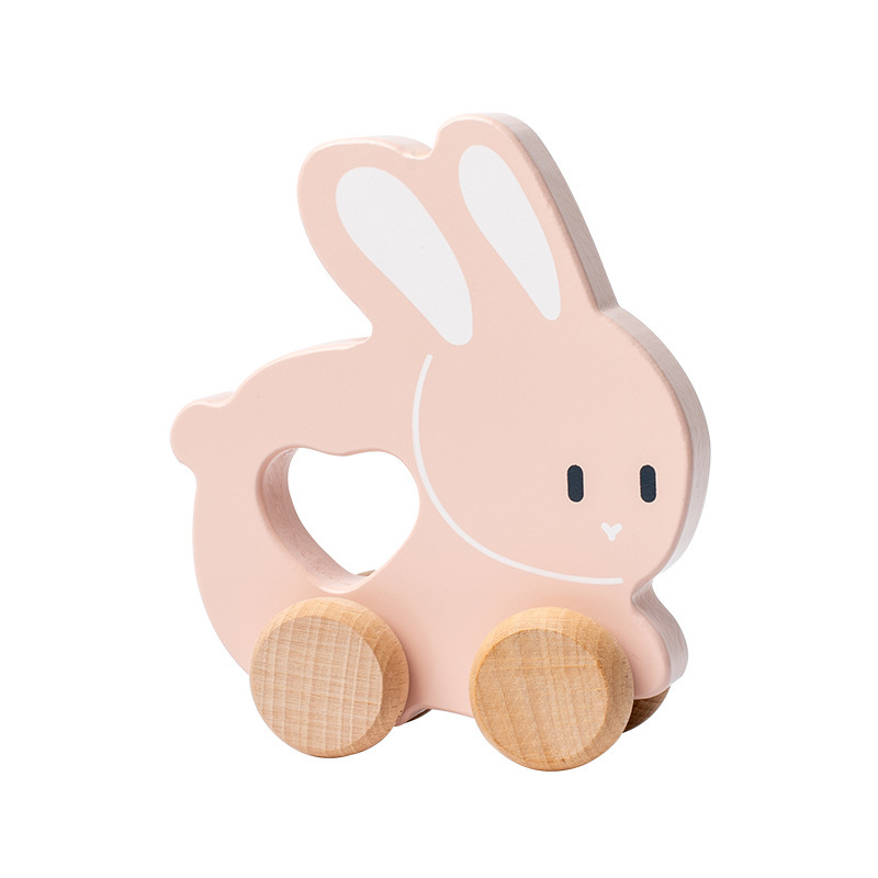 Children's Log Inertia Trolley Educational Toys - Image 4