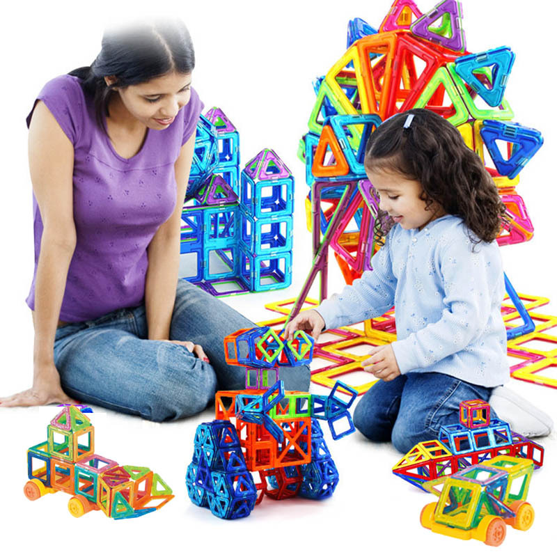 Magnetic Building Blocks DIY Magnets Toys - Image 4