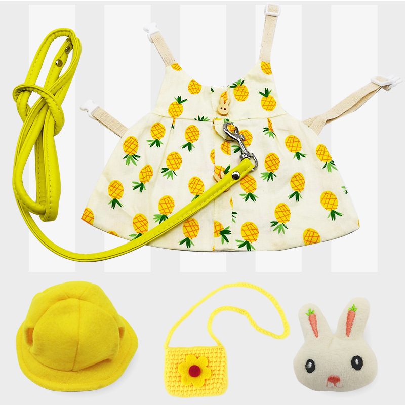 Pet Bunny Clothes Bunny Lop-eared Rabbit Ornaments - Image 4