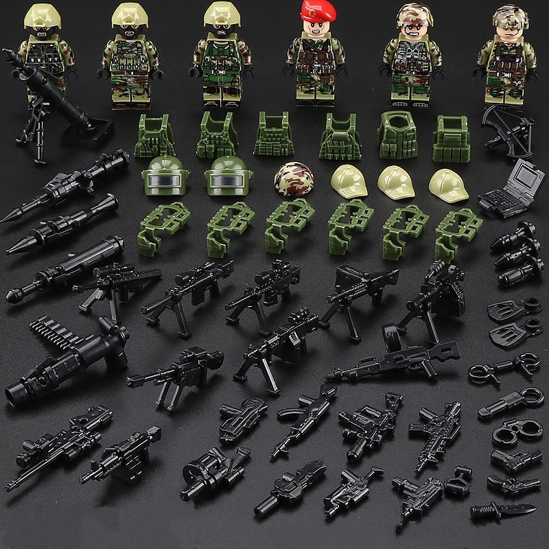 Building blocks military figures - Image 4
