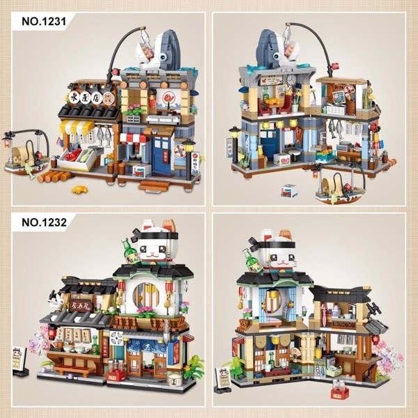 4 PACK BRICK BUILDING KIDS SET - Image 9