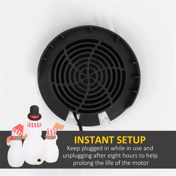 Christmas Snowman Holiday Ornament - Image 6