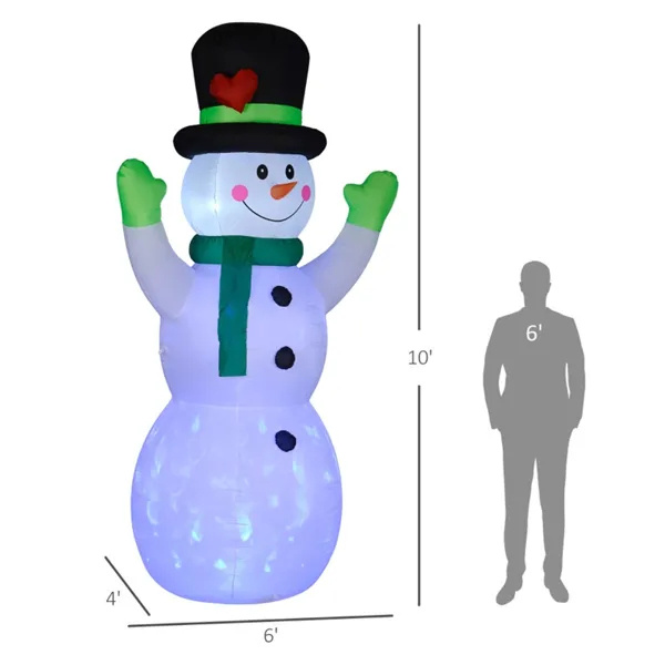 Christmas Snowman Decoration - Image 6