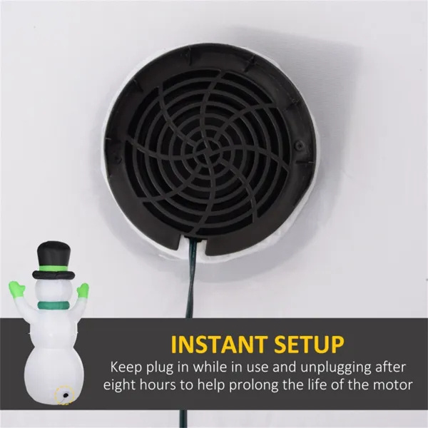 Christmas Snowman Decoration - Image 2