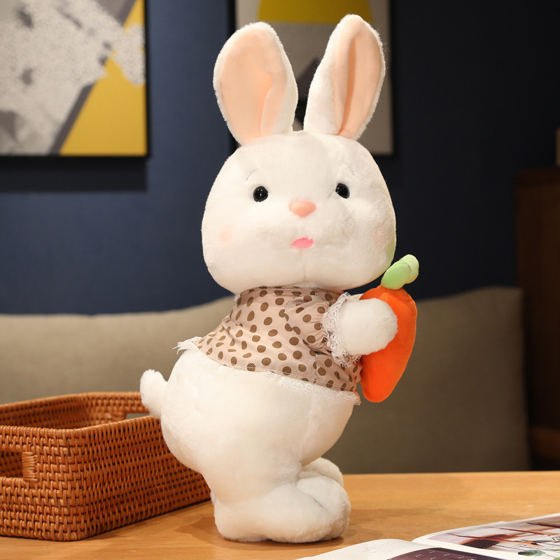 Carrot Rabbit Plush Toy - Image 3