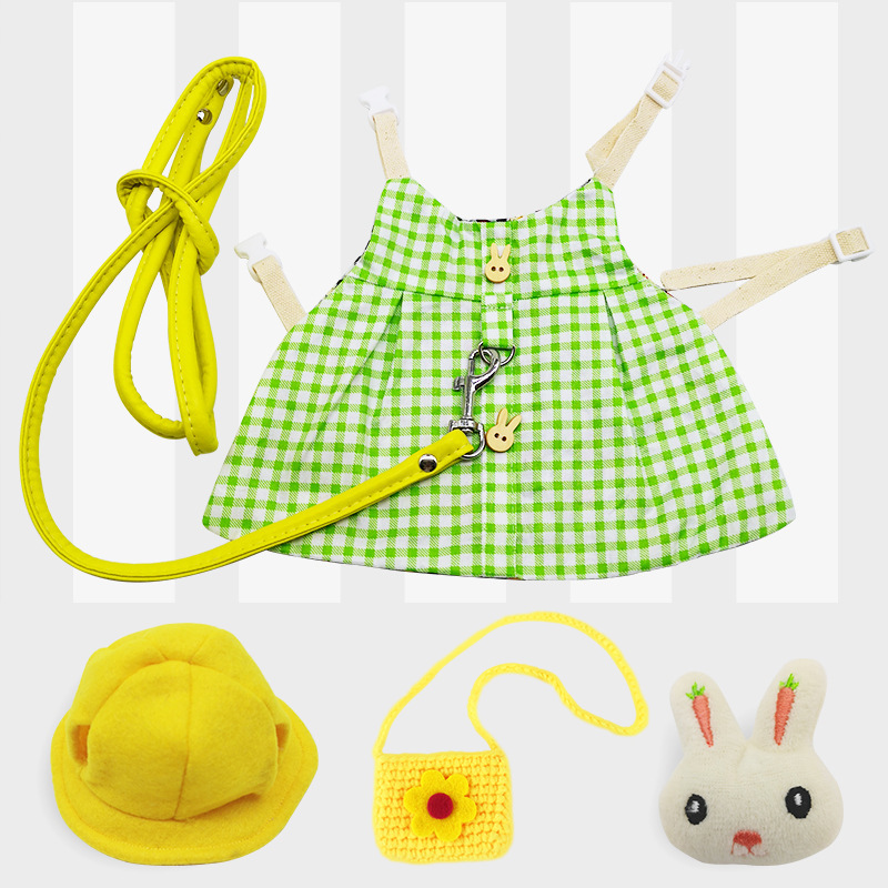 Pet Bunny Clothes Bunny Lop-eared Rabbit Ornaments - Image 6