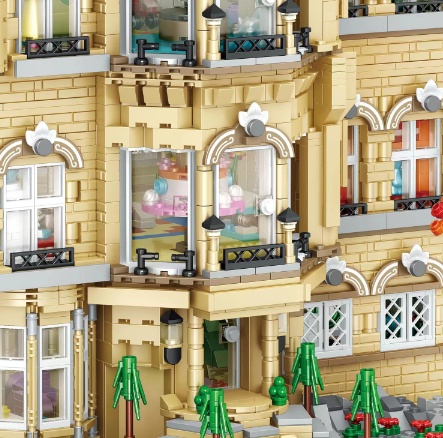 Children's Puzzle Assembled Toy Castle - Image 5