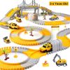 1Pc 340Pcs Construction Race Track Set Kids